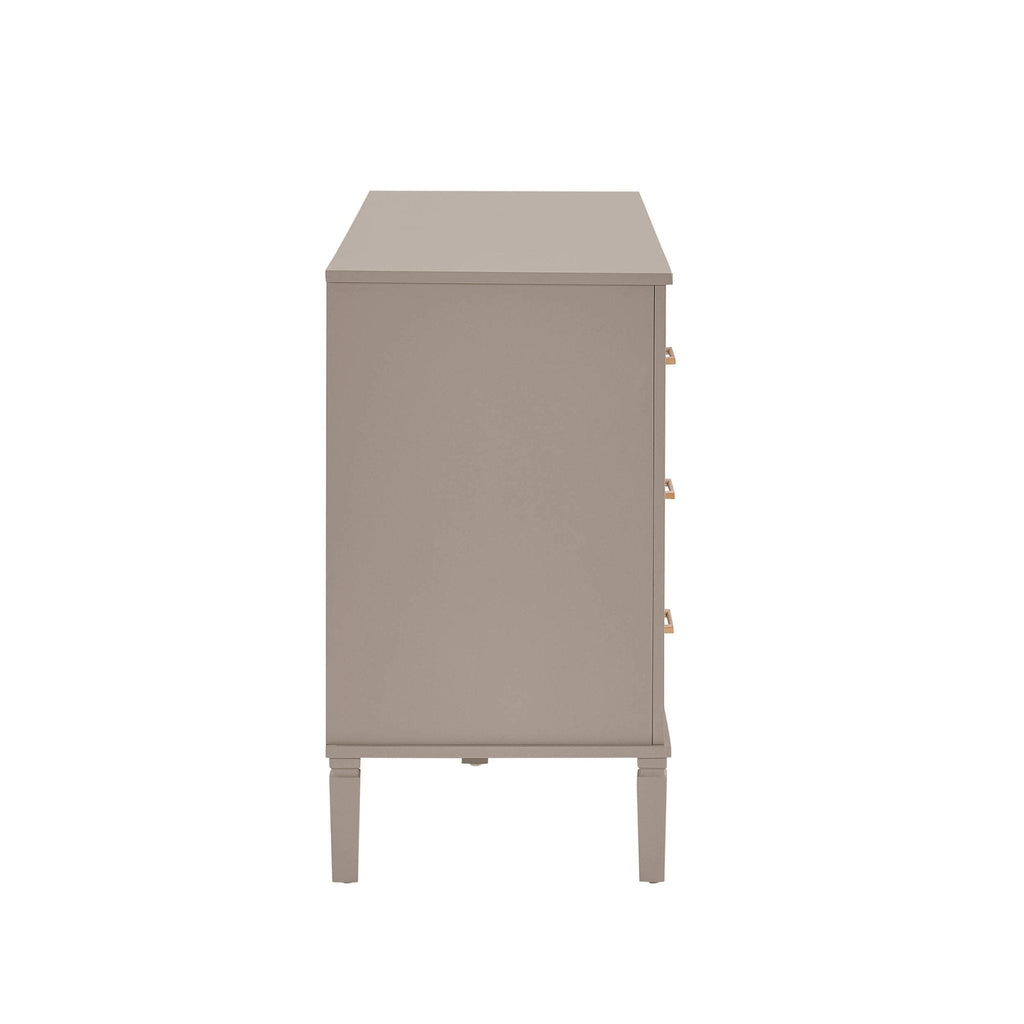 Dusklia - Sienna 6 Drawer Chest - Taupe