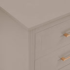 Dusklia - Sienna 6 Drawer Chest - Taupe