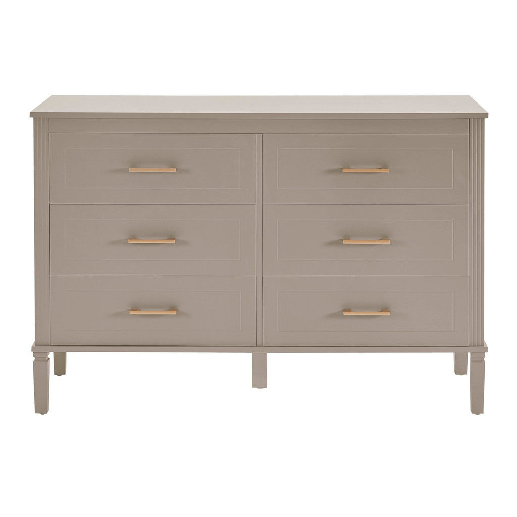 Dusklia - Sienna 6 Drawer Chest - Taupe