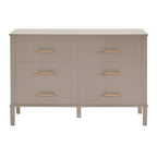 Dusklia - Sienna 6 Drawer Chest - Taupe