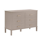 Dusklia - Sienna 6 Drawer Chest - Taupe