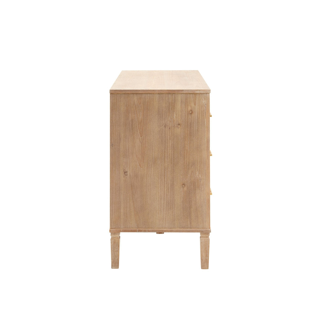 Dusklia - Sienna 6 Drawer Chest - Washed Wood