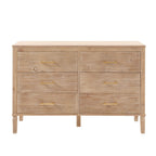 Dusklia - Sienna 6 Drawer Chest - Washed Wood