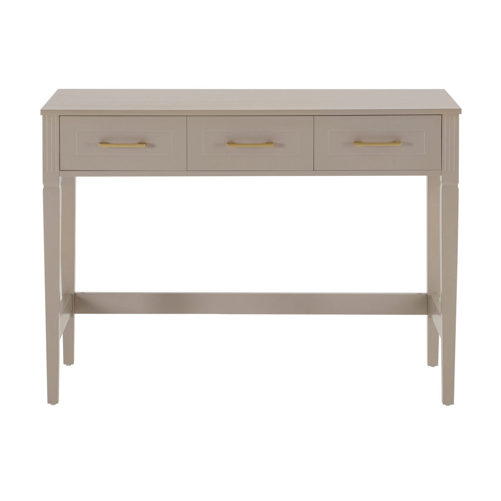 Dusklia - Sienna Dressing Table Console - Taupe
