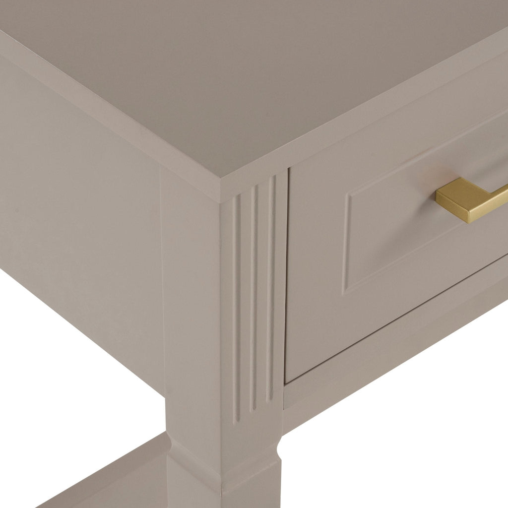 Dusklia - Sienna Dressing Table Console - Taupe
