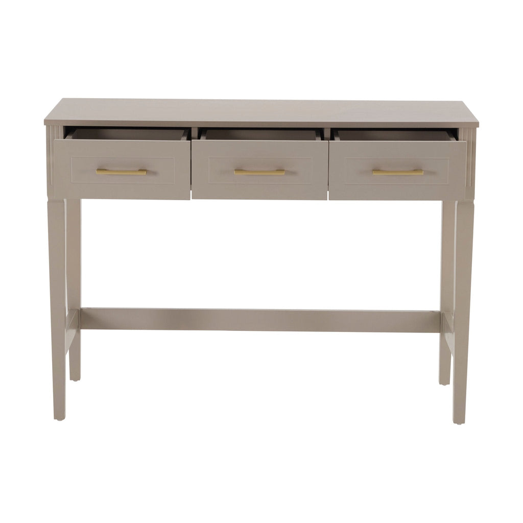 Dusklia - Sienna Dressing Table Console - Taupe