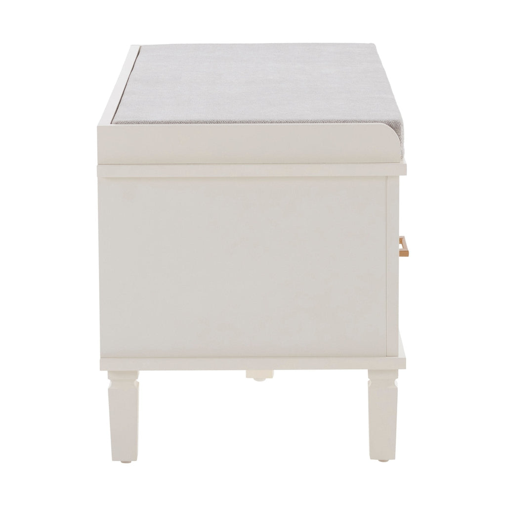 Dusklia - Sienna Storage Cupboard with Seat - Natural