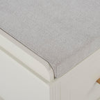 Dusklia - Sienna Storage Cupboard with Seat - Natural