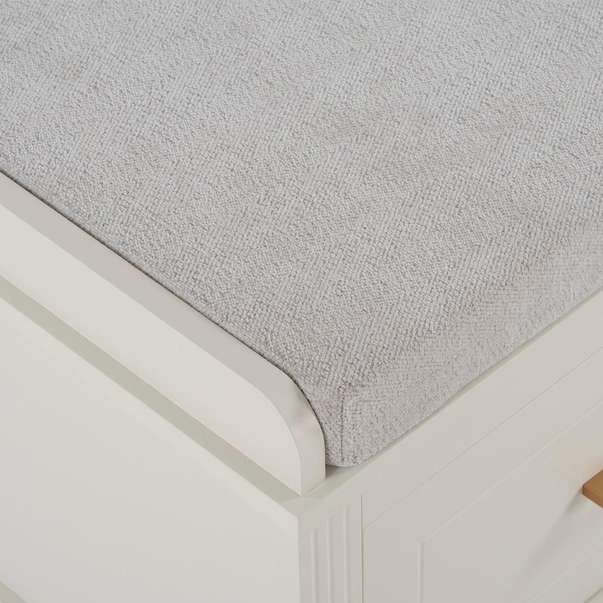 Dusklia - Sienna Storage Cupboard with Seat - Natural