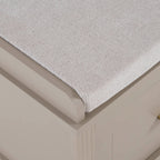 Dusklia - Sienna Storage Cupboard with Seat - Taupe