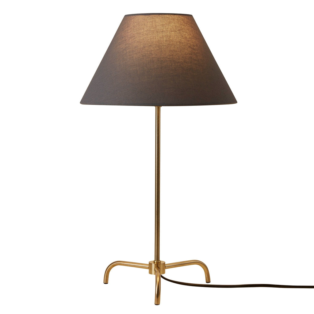Dusklia - Sisu Minimalist Table Lamp - Brass/Grey