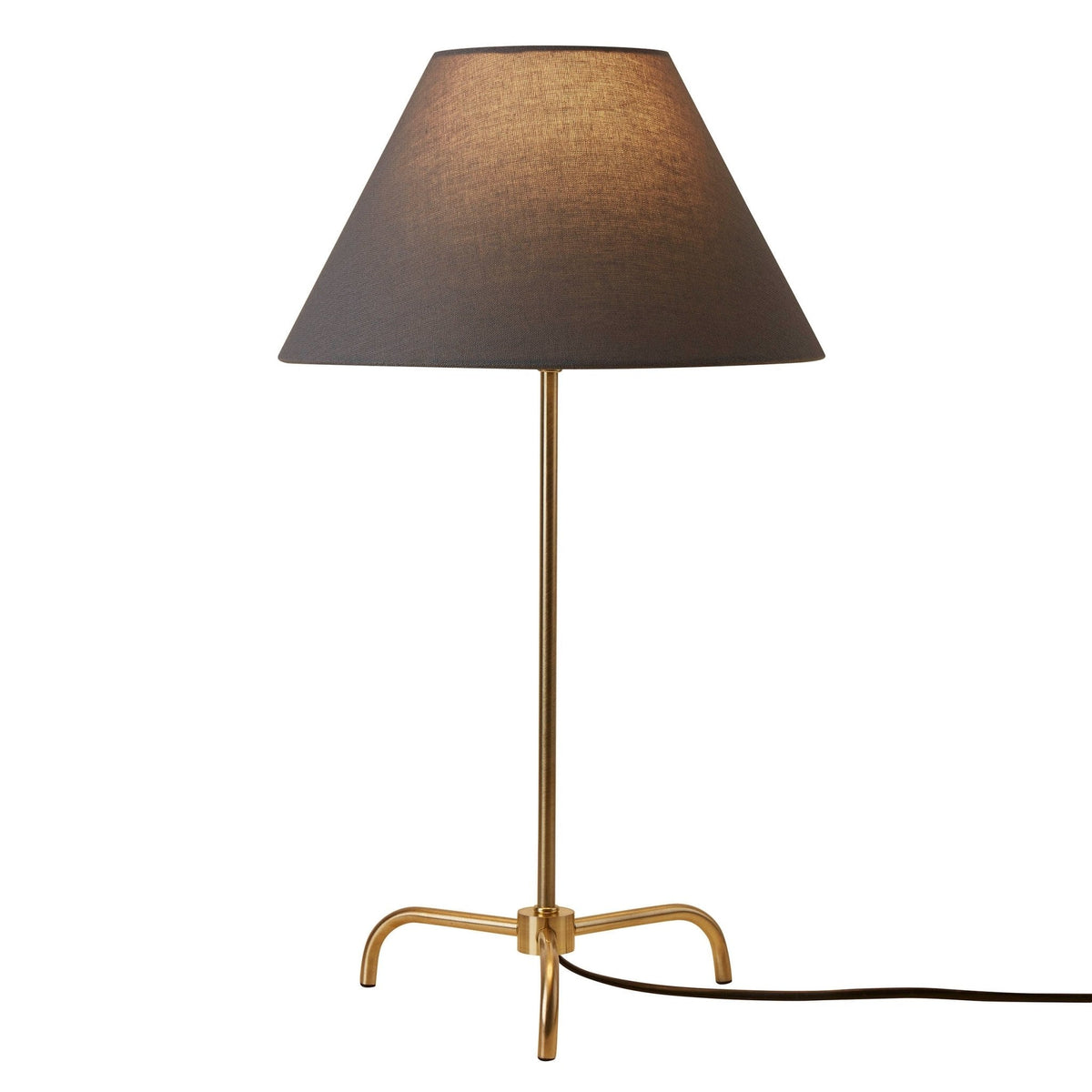 Dusklia - Sisu Minimalist Table Lamp - Brass/Grey