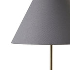 Dusklia - Sisu Minimalist Table Lamp - Brass/Grey