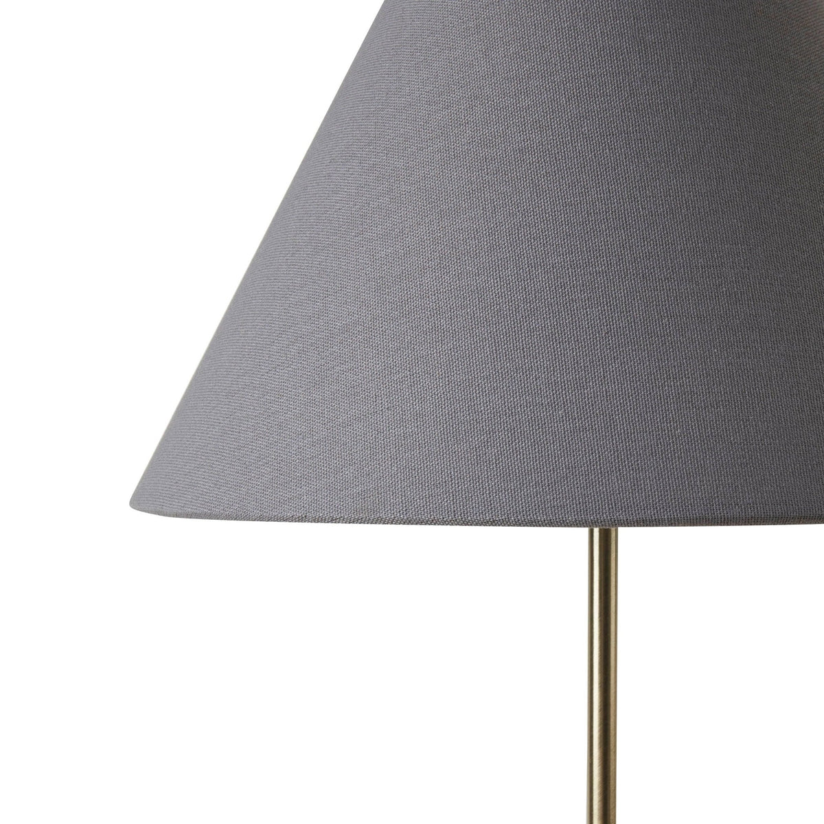 Dusklia - Sisu Minimalist Table Lamp - Brass/Grey