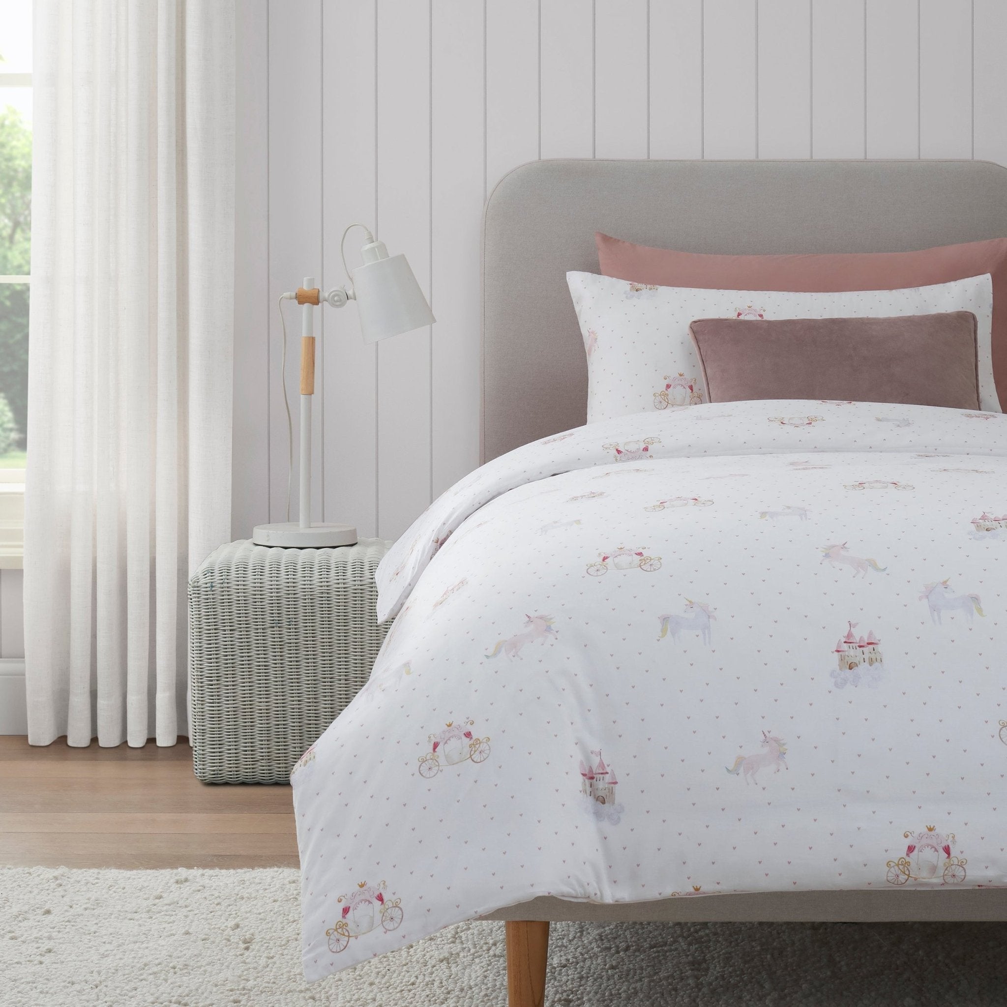 Dusklia - Skye Princess 100% Cotton Kids Duvet Cover Set