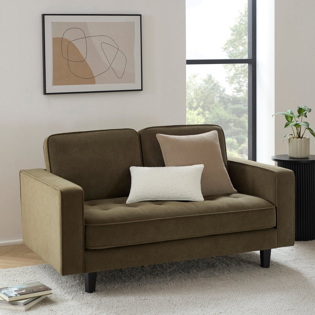 Dusklia - Sloane 2 Seater Sofa - Olive