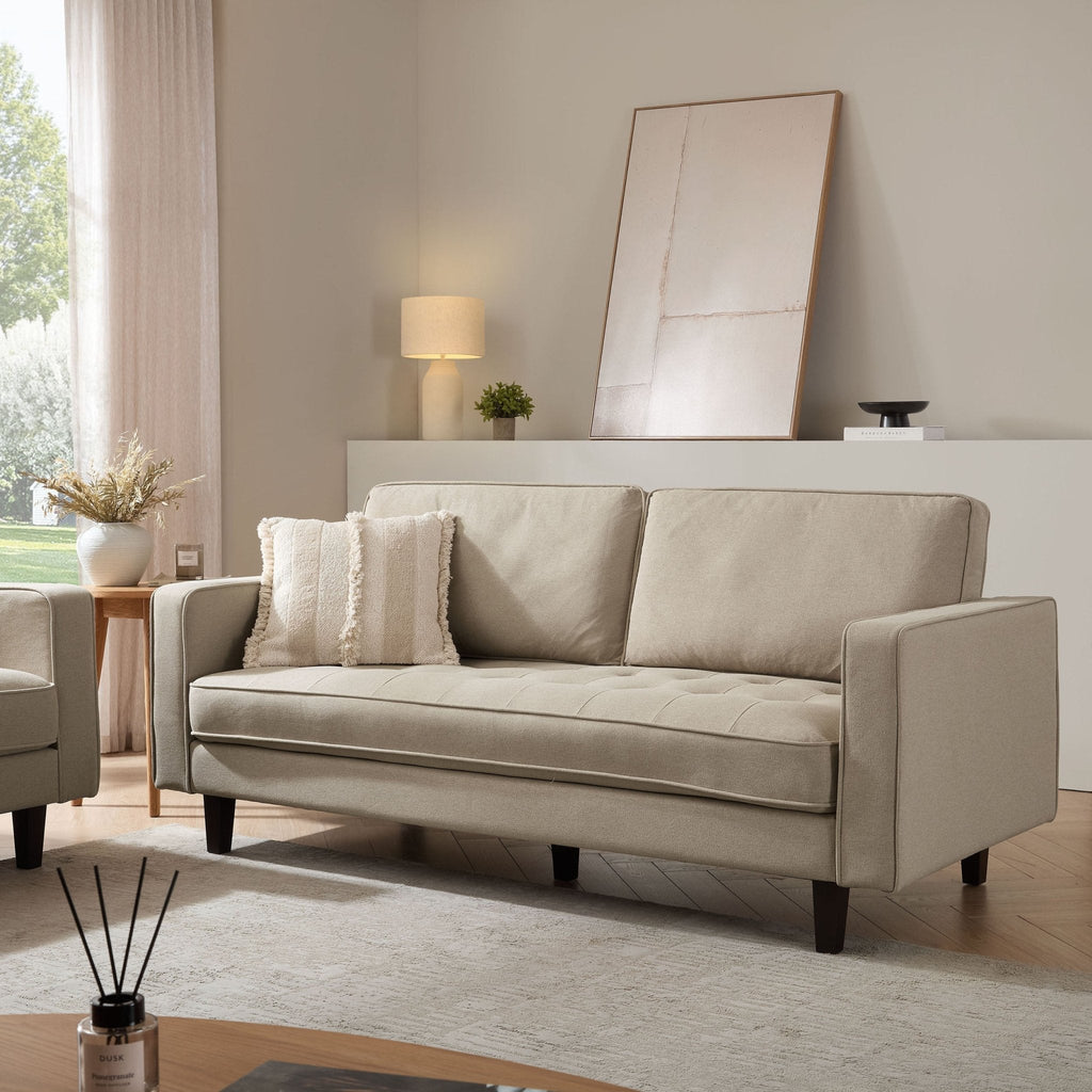 Dusklia - Sloane 3 Seater Sofa - Oatmeal