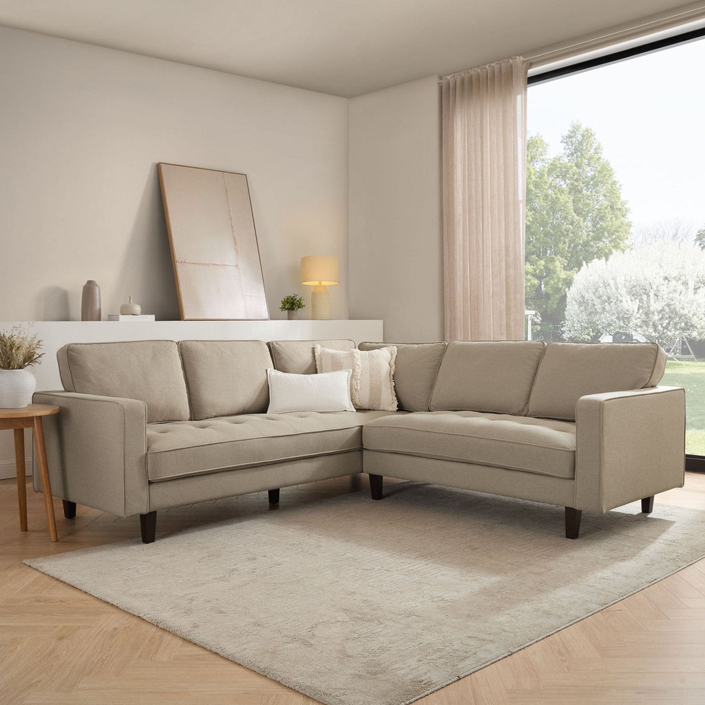 Dusklia - Sloane Left Hand Corner Sofa - Oatmeal