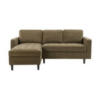 Dusklia - Sloane Left Hand Storage Chaise Sofa - Olive