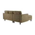 Dusklia - Sloane Left Hand Storage Chaise Sofa - Olive