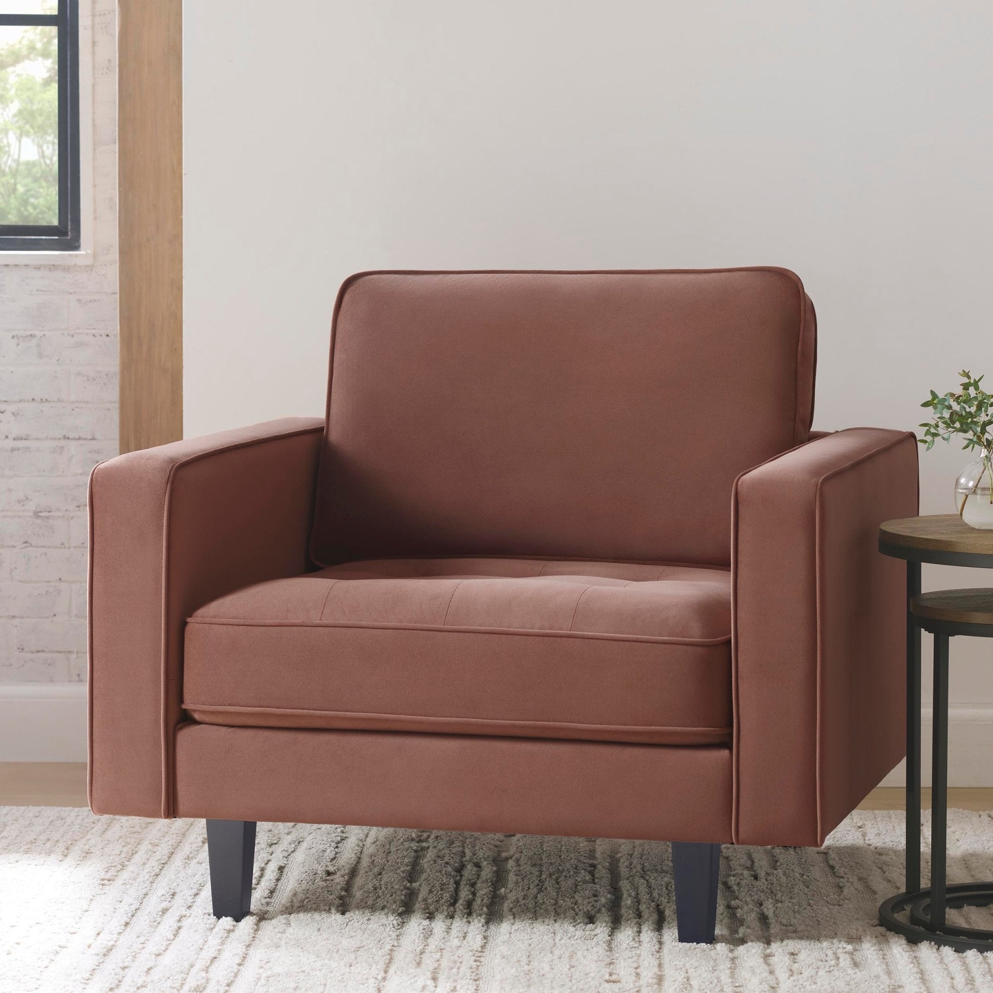 Dusklia - Sloane Loveseat -  Mauve