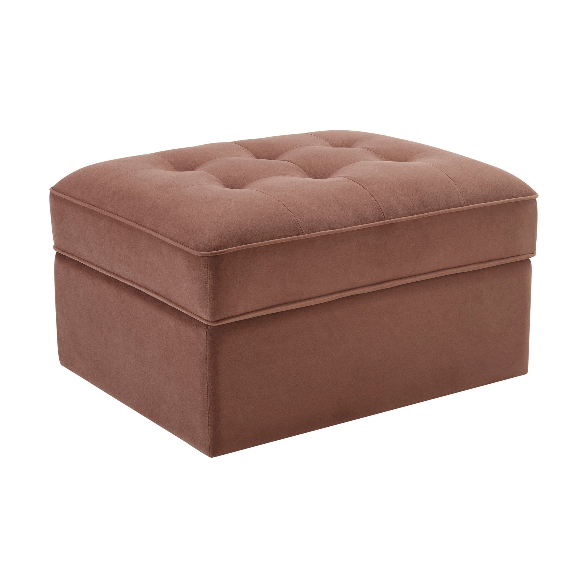 Dusklia - Sloane Ottoman Storage Pouffe - Mauve