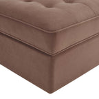 Dusklia - Sloane Ottoman Storage Pouffe - Mauve
