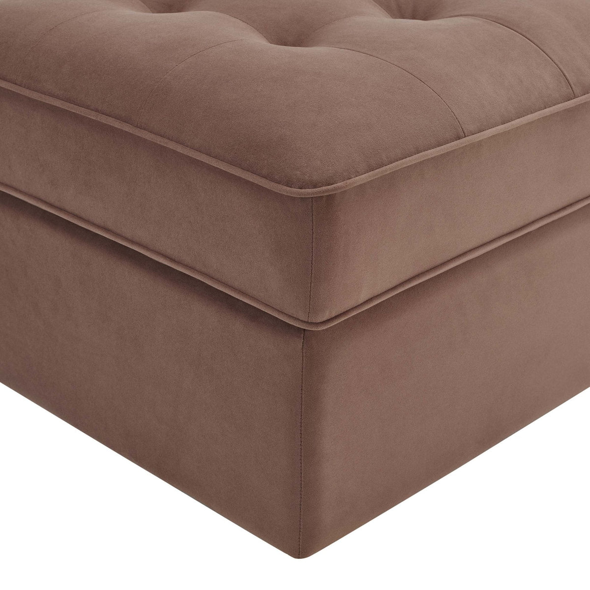 Dusklia - Sloane Ottoman Storage Pouffe - Mauve