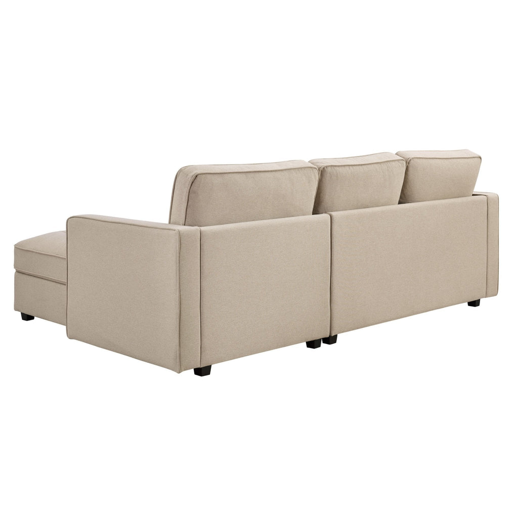 Dusklia - Sloane Right Hand Chaise - Oatmeal