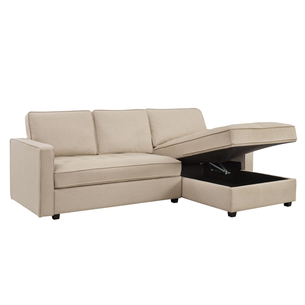 Dusklia - Sloane Right Hand Chaise - Oatmeal