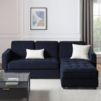 Dusklia - Sloane Right Hand Storage Chaise - Midnight