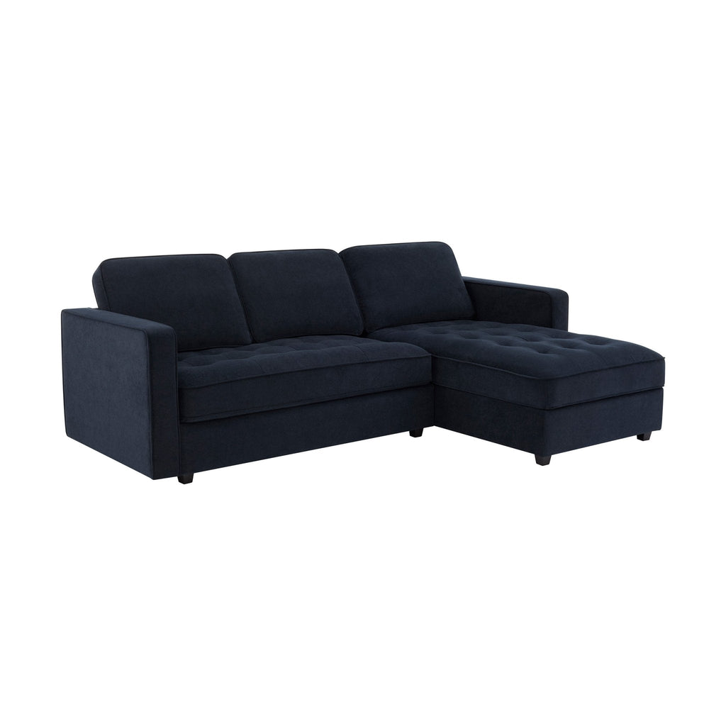 Dusklia - Sloane Right Hand Storage Chaise - Midnight