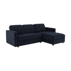 Dusklia - Sloane Right Hand Storage Chaise - Midnight