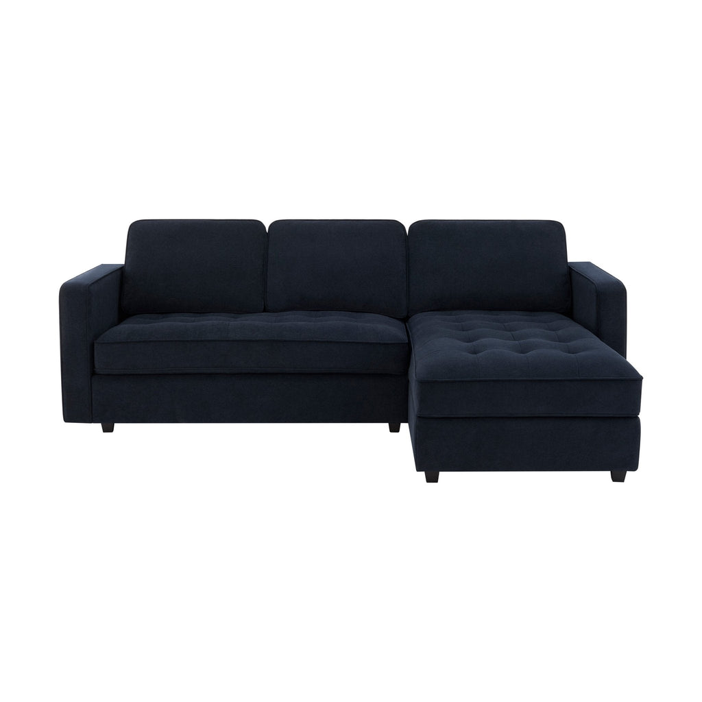 Dusklia - Sloane Right Hand Storage Chaise - Midnight