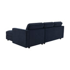 Dusklia - Sloane Right Hand Storage Chaise - Midnight
