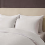 Dusklia - Soft Touch Microfibre Duvet Cover & Pillowcase Set - White