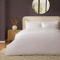 Dusklia - Soft Touch Microfibre Duvet Cover & Pillowcase Set - White