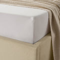 Dusklia - Soft Touch Microfibre Fitted Sheet - White