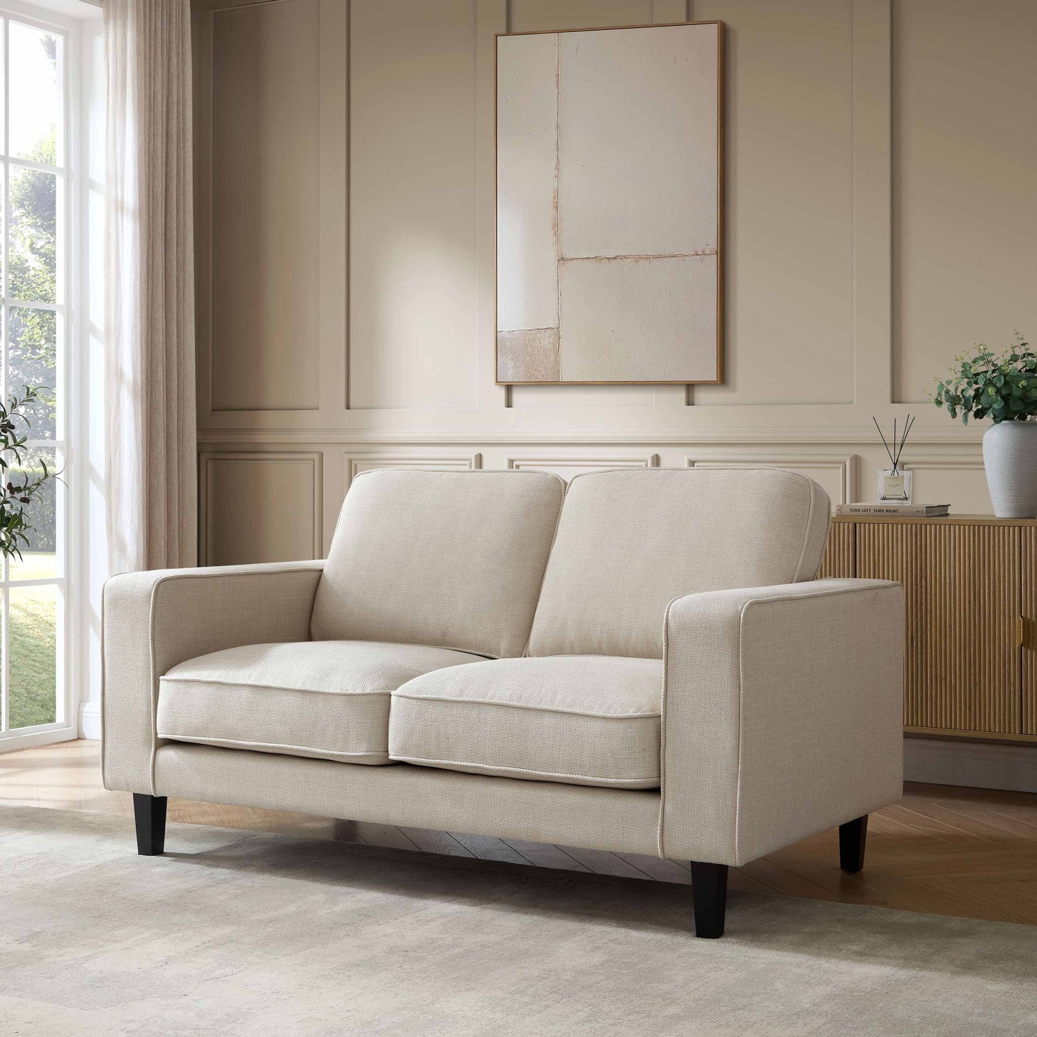 Dusklia - Soho 2 Seater Sofa - Beige