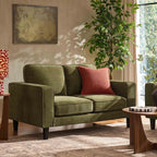 Dusklia - Soho 2 Seater Sofa - Chenille Olive