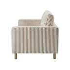 Dusklia - Soho 2 Seater Sofa - Sand Stripe