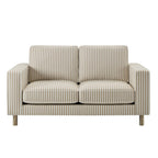 Dusklia - Soho 2 Seater Sofa - Sand Stripe
