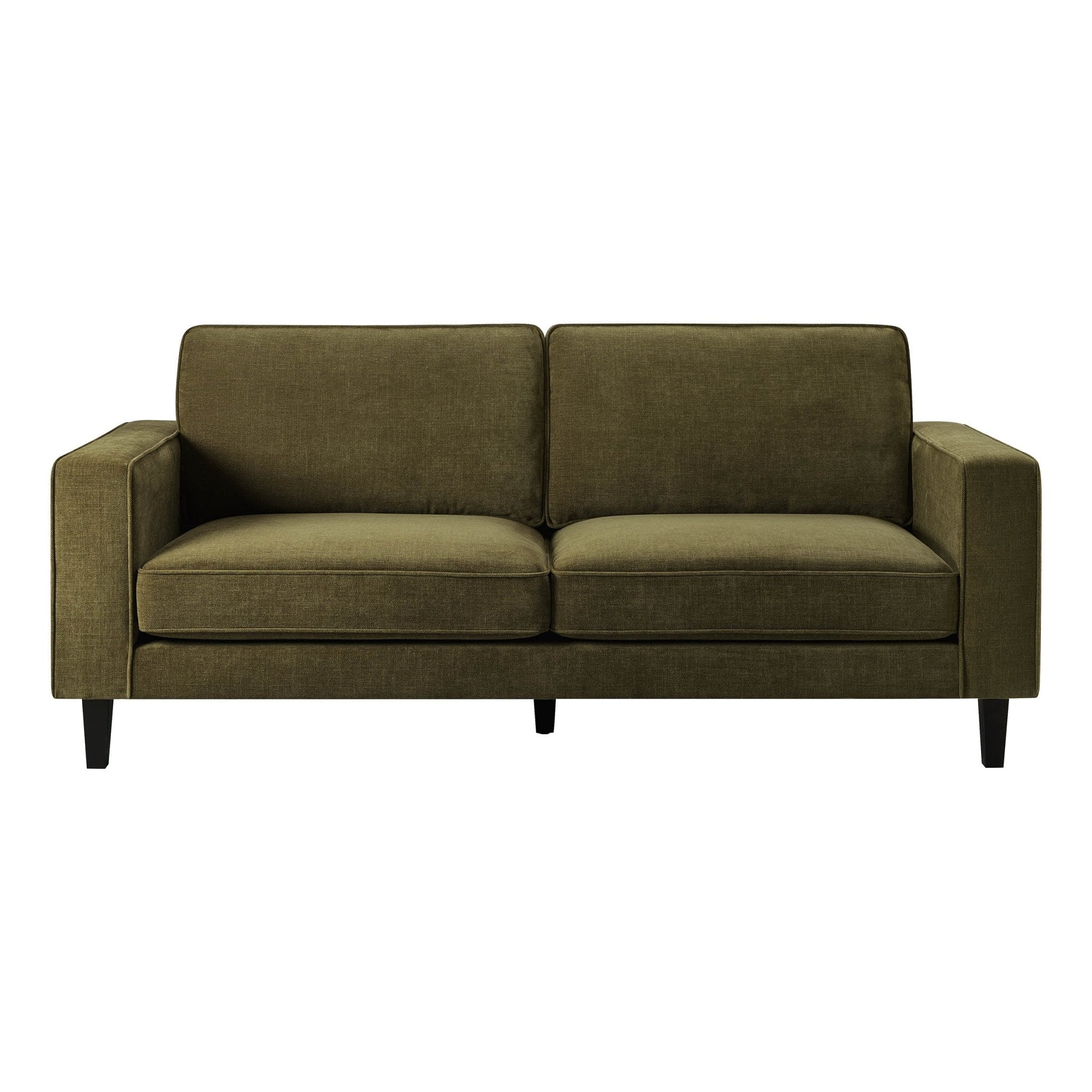 Dusklia - Soho 3 Seater Sofa - Chenille Olive