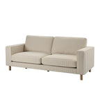 Dusklia - Soho 3 Seater Sofa - Sand Stripe