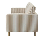 Dusklia - Soho 3 Seater Sofa - Sand Stripe