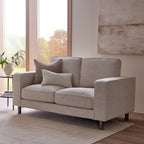 Dusklia - Soho Bouclé 2 Seater Sofa - Ivory