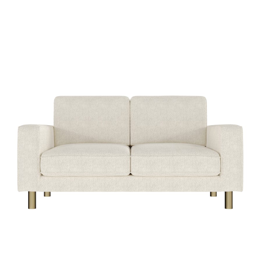 Dusklia - Soho Bouclé 2 Seater Sofa - Ivory