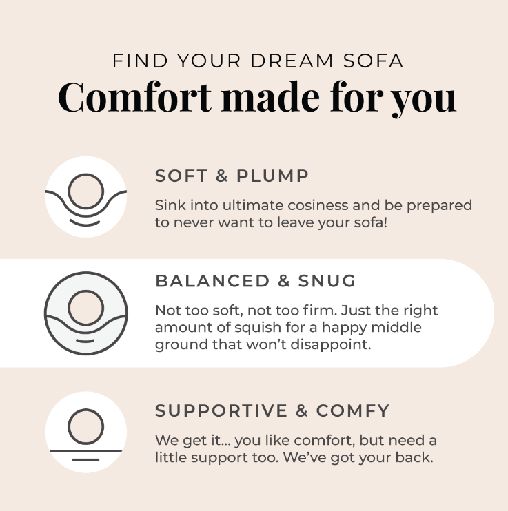 Dusklia - Soho Bouclé 2 Seater Sofa - Ivory