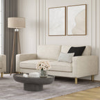 Dusklia - Soho Bouclé 3 Seater Sofa - Ivory