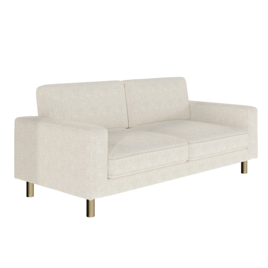 Dusklia - Soho Bouclé 3 Seater Sofa - Ivory